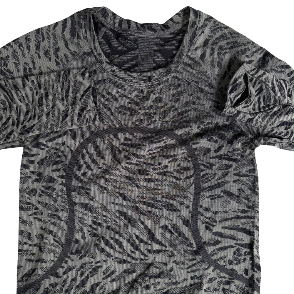 Lululemon Swiftly Tech Long Sleeve 2.0 Race Length‎ Top Primal Clash Womens 4